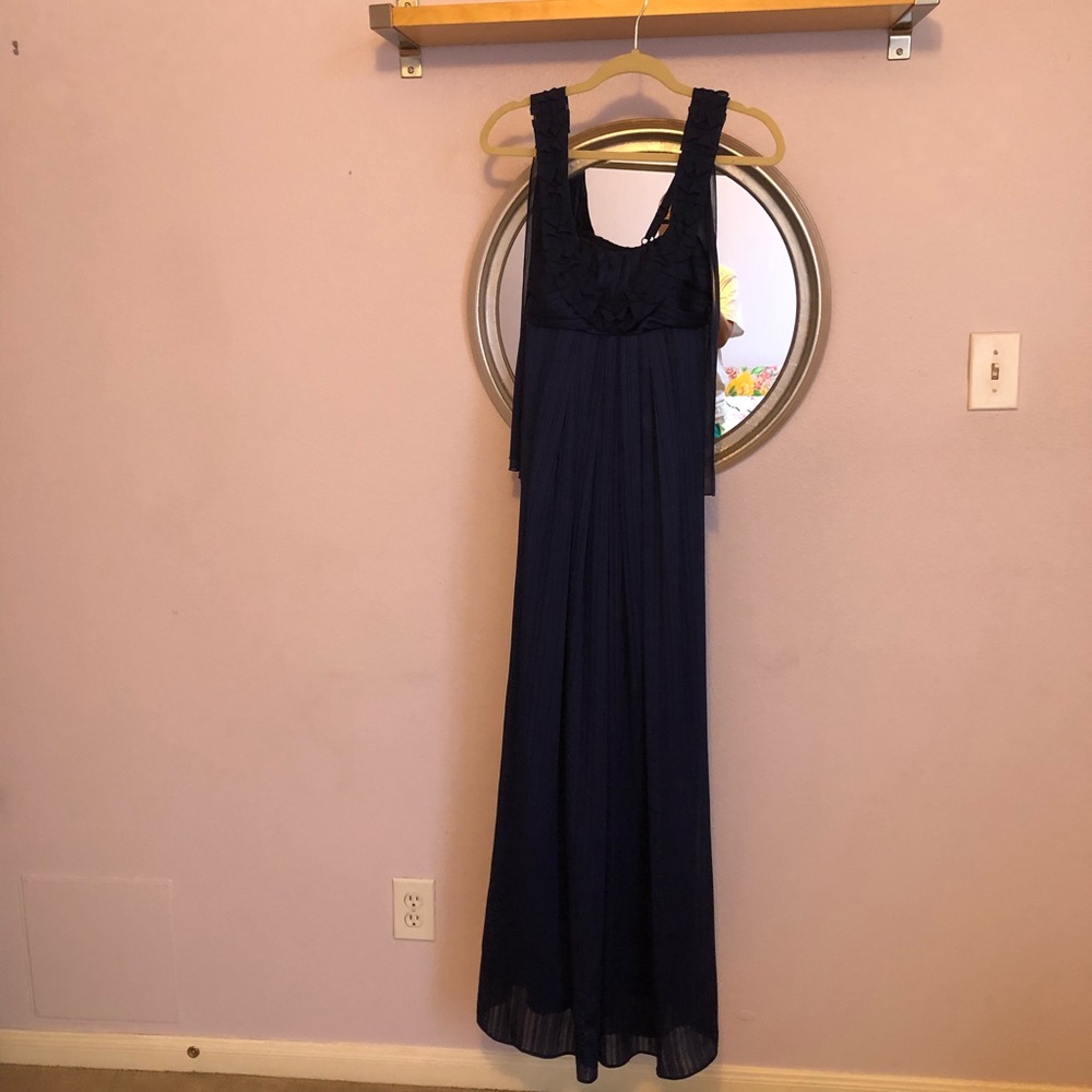 BCBG Generation Navy Blue Evening Gown Sz 0